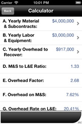 Direct Cost Overhead Allocation Calculator