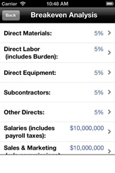 Contractor Break Even Calculator